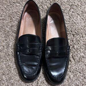Madewell Classic Black Loafers